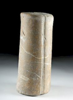 Large Bactrian Stone Column Idol