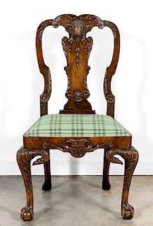 Attr: Giles Grendy, George II Carved Side Chair