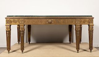 George II Style Marble Top Table, William Kent