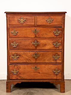 American Chippendale Butler's Chest, 18th C.