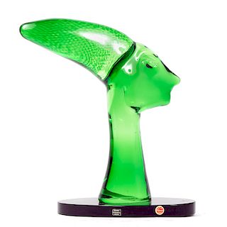 Licio Zanetti for Vetreria Colonna Glass Head
