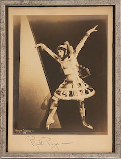 Maurice Goldberg Bromide Print, Dancer Ruth Page