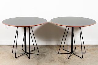 Pair, Vignelli Designs for Knoll Paper Clip Tables