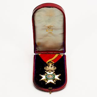 Saxe-Ernestine Home Order Enameled Medal