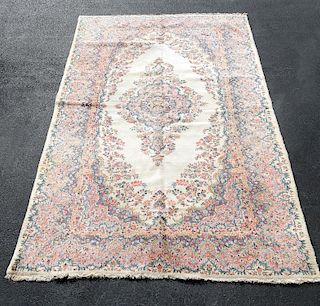 Hand Woven Kerman Rug or Carpet, 8’ 9” x 15’ 7”