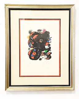 Joan Miro, XXE Siecle No. 46, Pencil Signed Litho