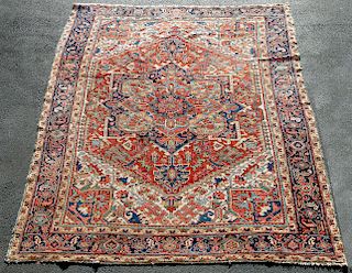 Hand Woven Heriz Rug or Carpet, 12' x 9'
