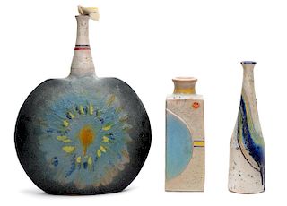 Ivo De Santis for Gli Estruschi 3 Pottery Vases