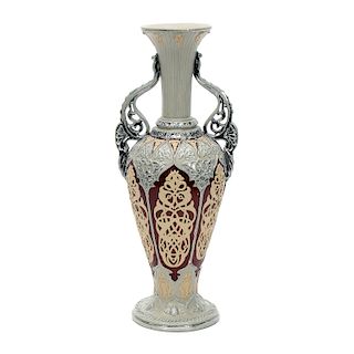 Mid-19th Century Villeroy and Boch Vase