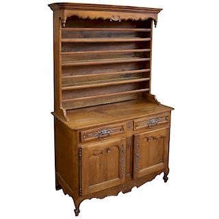 Antique French Cherry Wood Dresser