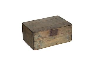 Antique English Georgian Wooden Box