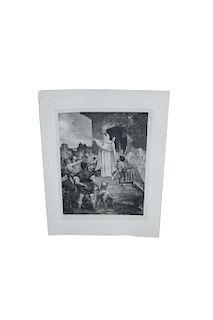 Antique French Etching
