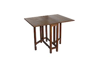 Antique English Arts & Crafts Oak Table