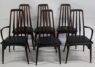 MIDCENTURY. Set of 6 Niels Koefed Dining Chairs.