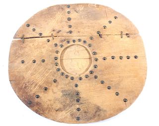 Native American Wooden Tobacco Cutting Board