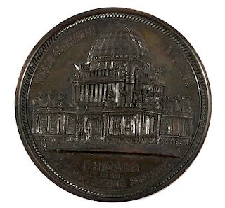 1893 Columbian Exposition Rambler Bicycle Coin