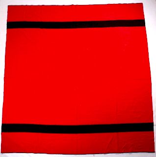 Amana Woolen Mill Red Wool Blanket