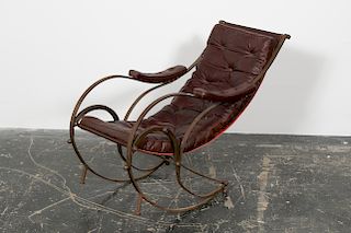 Dr. Calvert's Digestive Chair, Circa 1850