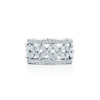 Tiffany & Co. Victoria Diamond & Platinum Ring