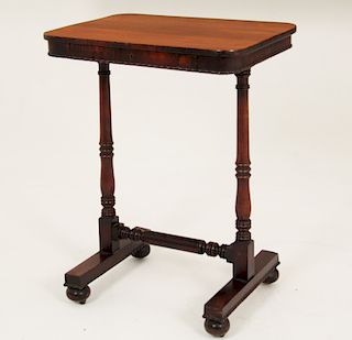 PERIOD ENGLISH REGENCY ROSEWOOD WRITING TABLE