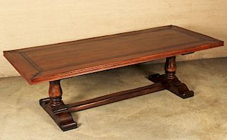 PROVINCIAL FRENCH FRUITWOOD DINING TABLE