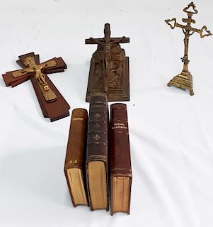 6 PC. MISC. LOT OF RELIGIOUS ITEMS