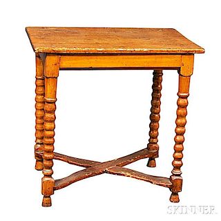 Country Turned Pine Table