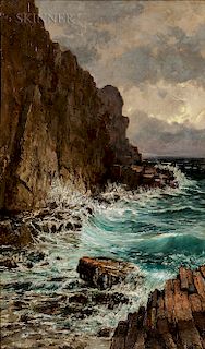 William Preston Phelps (American, 1848-1923)  Coast of Maine