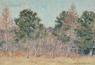 Clark Greenwood Voorhees (American, 1871-1933)  Autumn Landscape