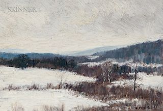Clark Greenwood Voorhees (American, 1871-1933)  Winter Landscape