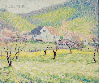 William Henry Clapp (American, 1879-1954)  Early Spring, California Ranch