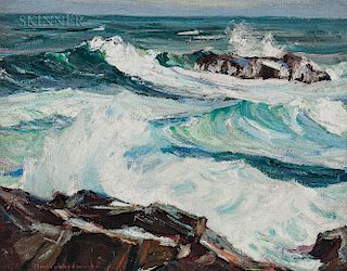 Stanley Wingate Woodward (American, 1890-1970)  Incoming Tide