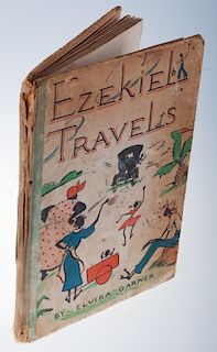 Vintage Elvira Garner 'Ezekiel's Travels", 1938