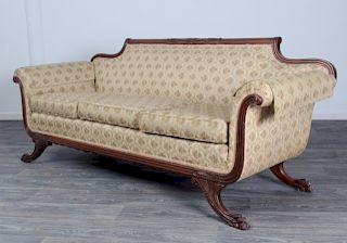 Duncan Phyfe Style Sofa
