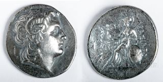 Silver Tetradrachm of Lysimachus - Deified Alexander