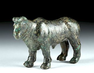 Roman Imperial Bronze Bull - Finely Detailed