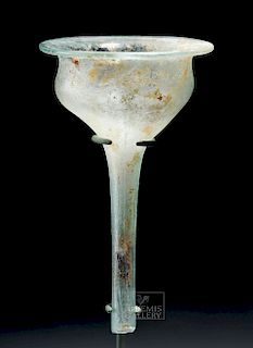 Published Roman Glass Funnel - Rare
