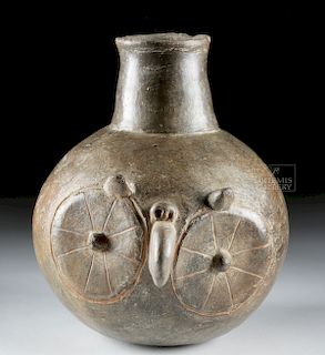 Chavin Tembladera Pottery Owl Vessel w/ TL