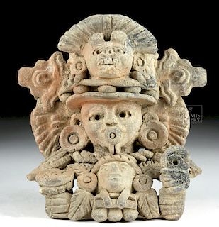 Elaborate Zapotec Ceramic Incensario