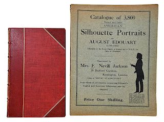 Two Auguste Edouart Publications