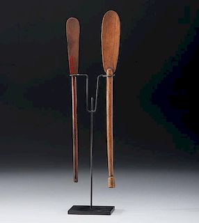 Tlingit Soapberry Spoons From the US Children's Museum on the 19th Century  