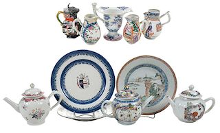 11 Pieces Chinese Export Porcelain