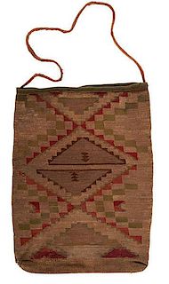Plateau Corn Husk Bag From the US Children's Museum on the 19th Century  