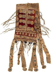 Apache Child's Hide Saddle Bags From the US Children's Museum on the 19th Century  