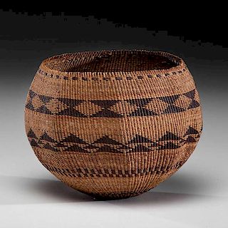 Pomo Basket From the Collection of Mrs. J. W. Howard 