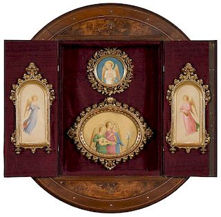 Four Florentine Paintings, Eastlake Cabinet