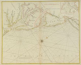 William Heather - Map of Chesepeake Bay