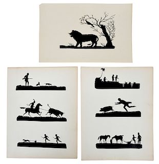Collection of 54 Silhouettes