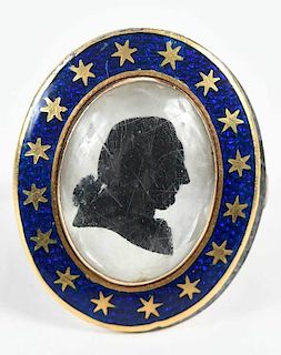 14kt. George Washington Mourning Ring
