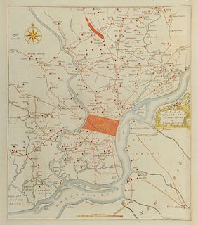 Nicholas Scull - A Map of Philadelphia